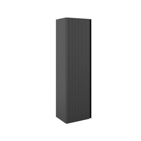 Saniclass Prime Blend Armoire haute - 120x34.5x27.5cm - 1 porte - mat anthracite - MDF SW892654