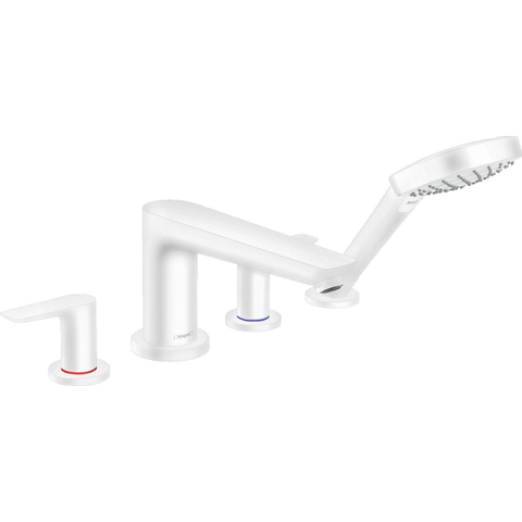 Hansgrohe Talis e Afbouwdeel - voor 4-gats badrandkraan - voor inbouwdeel - mat wit SW385609