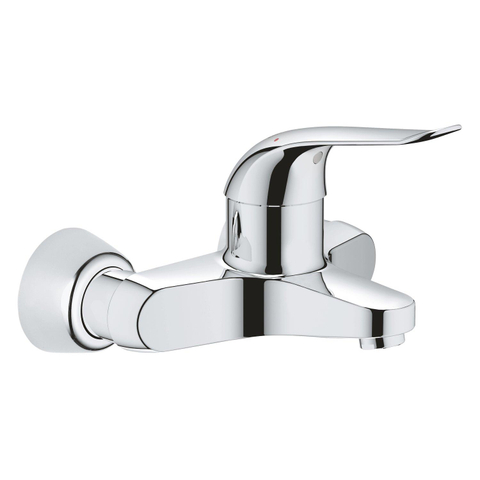 GROHE EuroPro robinet mural avec raccords chromé 0442211