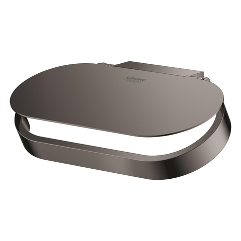 Grohe Selection Closetrolhouder met deksel - hard graphite (antraciet) SW500105