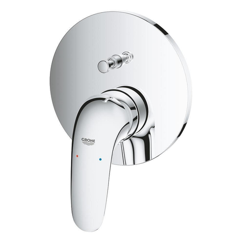Grohe Eurostyle New Afbouwdeel - voor inbouw badkraan - met omstel - met gesloten greep - chroom SW236944