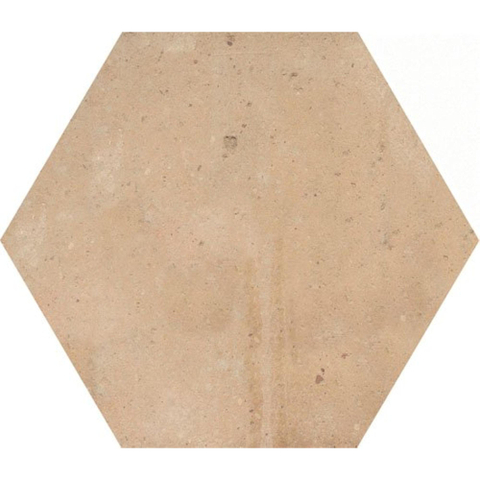 Ceralto Neroli Stone carrelage sol et mur - 30x35cm - 9mm - hexagonal - R9 - effet pierre - cotto mat (rouge) SW795701