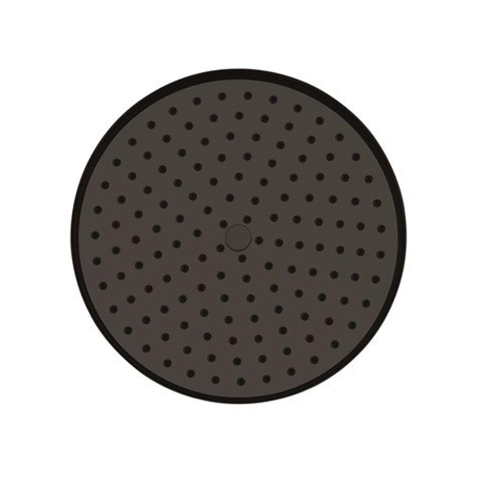 Crosswater MPRO INDUSTRIAL douche de tête - 20cm - rond - 1 jet - noir mat SW487378