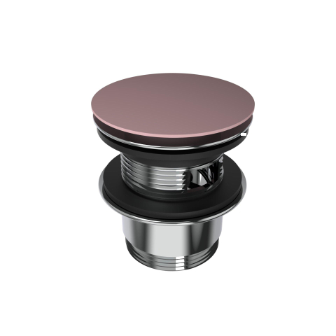 Arcqua Arcqua vidage automatique de baignoire 1 1/2 avec trop-plein rose mat SW1080029