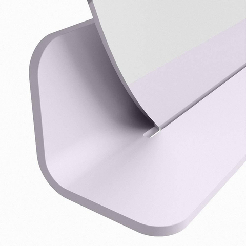 Mondiaz SPOT miroir – Ø 80 cm – avec tablette – Cale (gris clair) SW1235497