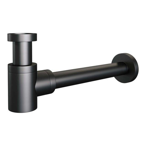 QeramiQ Fuente fonteinset – 38x24x7 cm – keramiek wit glans – kraangat midden – mat zwarte kraan – zonder frame SW1111474