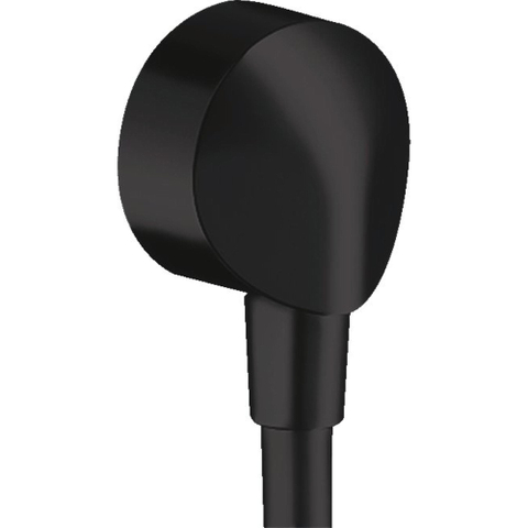 Hansgrohe Fixfit Muuraansluitbocht E - zonder terugslagklep - mat zwart SW451565