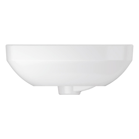 Grohe Euro Ceramic Wastafel - 60x 40cm - opbouw - alpine wit SW1234883