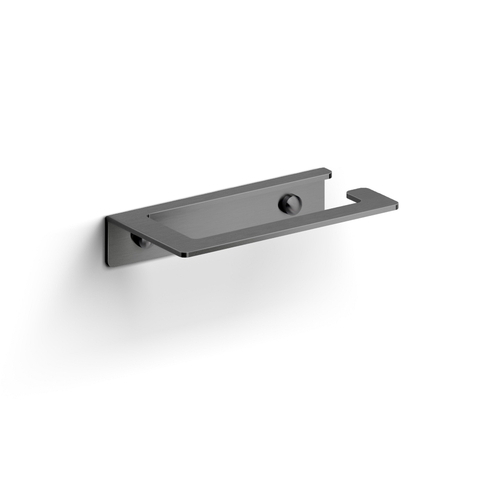 Clou Fold porte-rouleau de papier toilette sans clapet gunmetal brossé PVD SW917270
