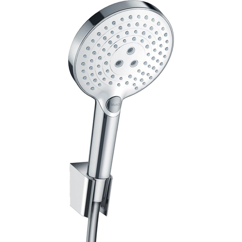 Hansgrohe Raindance Select S Badset - 120 - 3jet - met doucheslang - 160 cm - hoogglans chroom 0605448
