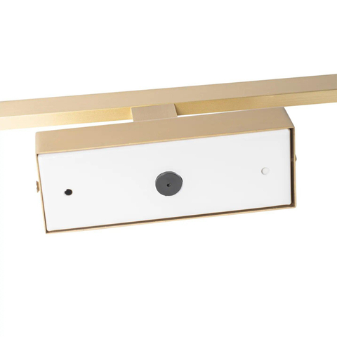 QAZQA Jerre wandlamp - 62x13.5x5.5cm - incl. LED - IP44 - messing (goud) TWEEDEKANS OUT14437