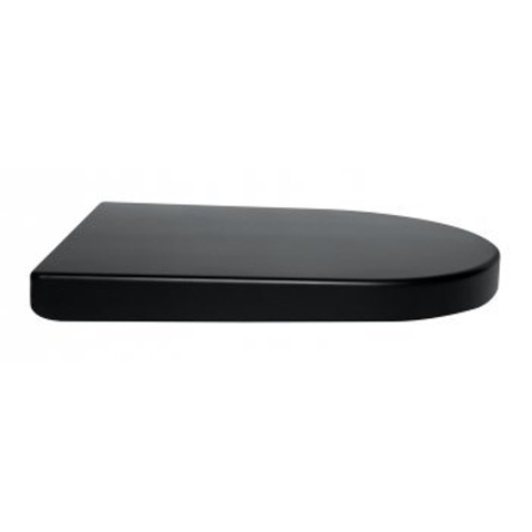 Wiesbaden Vesta Toiletzitting - softclose en quickrelease - mat zwart SW523982