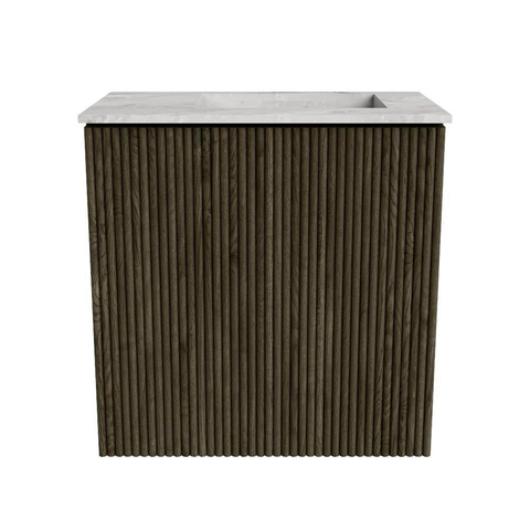Mondiaz JOYA-DLUX Meuble de salle de bains 40cm - couleur Shadow - Vasque FAYE position Droite 1 trou de robinet couleur Glace SW1422753