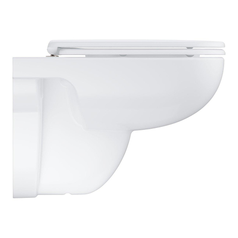 Grohe Start Edge Wandcloset - diepspoel - rimless - closetzitting met deksel en softclose - 35.9x53.5cm - wit SW878224