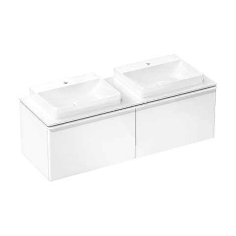 Hansgrohe Xelu Q wastafel - 60x48x8cm - 1 kraangat - inbouw - wit SW995275