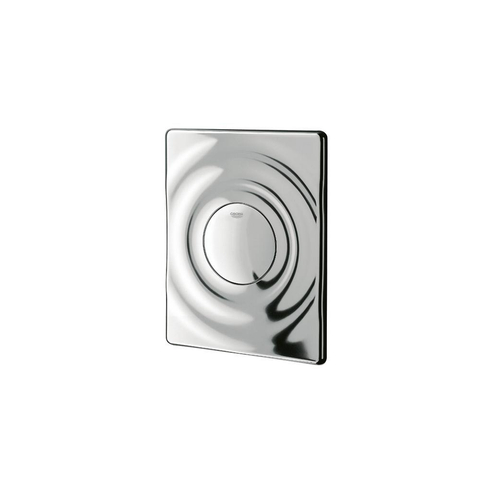 Grohe Surf Bedieningsplaat - enkelspoeling - verticaal/horizontaal - chroom 0729136