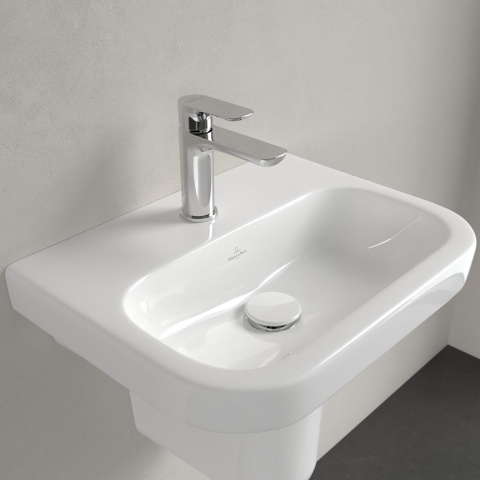 Villeroy & Boch Architectura fontein - met kraangat - zonder overloop - 50x38cm - White Alpine (glans wit) SW68799