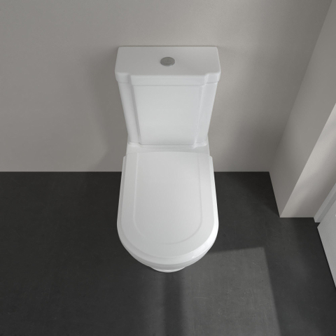 Villeroy & Boch Hommage duoblokpot - diepspoel PK CeramicPlus - White Alpine (glans wit) 0104615