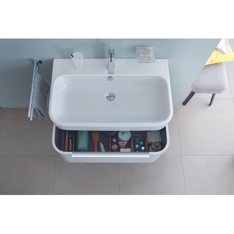 Duravit Karree 2-lids handdoekhouder - 45 cm - hoogglans chroom SW55123