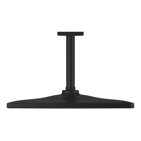 GROHE Rainshower Mono 310 douche de tête - 31x31cm - 1 jet - noir mat SW1477566