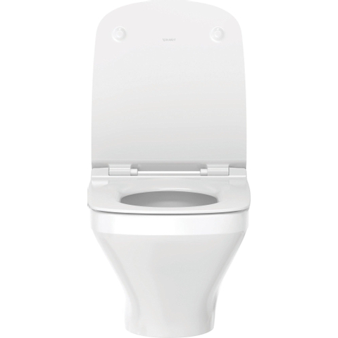 Duravit Durastyle Wandclosetpack - met wandcloset - diepspoel - rimless - met verdekte bevestiging - 37x54cm - met wondergliss m - spoelrandloos - softclose - wit SW358499