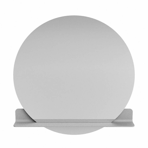 Mondiaz SPOT miroir – Ø 100 cm – avec tablette – Plata (bleu argenté) SW1235585