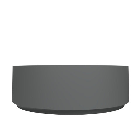 Arcqua Case waskom rond 40x40cm mat grijs SW767314