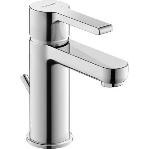 Duravit B.2 Wastafelmengkraan - met waste - s-size - hoogglans chroom SW420710