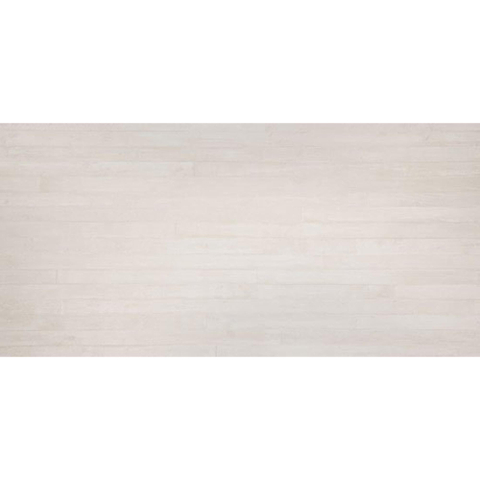 Vtwonen Tegels Raw Decor-strip - 80x160cm - 9.5mm - gerectificeerd - White SW670155