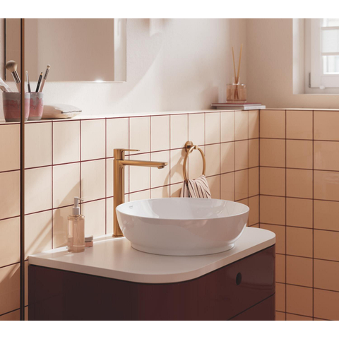 GROHE Lineare New wastafelkraan - xl-size - geborsteld warm sunset (koper) SW1477612