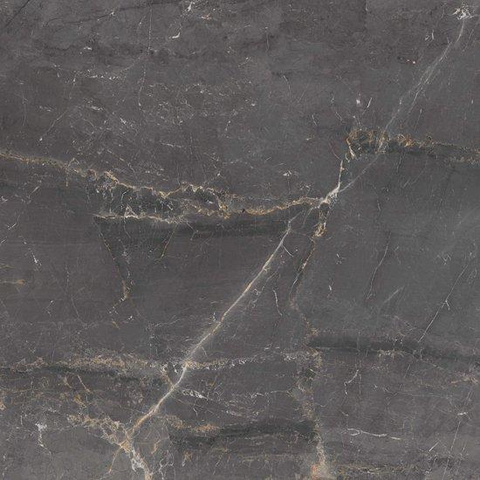 ÉCHANTILLON Ceralto Salerno Plank Bande décorative - 60x60cm - 8mm - rectifié - Noir (Anthracite) SW1220993