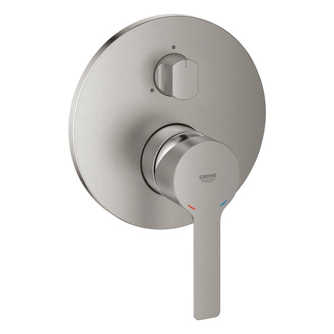 Grohe Lineare Afbouwdeel - voor inbouw mengkraan - 3 functies omstelling - Supersteel (RVS) SW296748