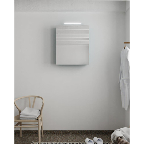Mondiaz CUBB armoire de toilette – 60 x 70 x 18 cm – 1 porte – Smag (vert) SW411253