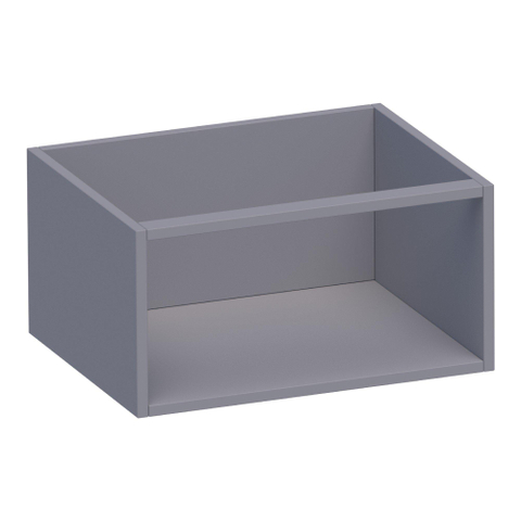 BRAUER Flourish armoire latérale - 59x30x45,5cm - avec 1 compartiment de rangement gris mat SW445685