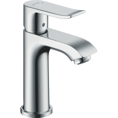 Hansgrohe Metris Eengreeps fonteinmengkraan - 100 met trekwaste - hoogglans chroom 0450930