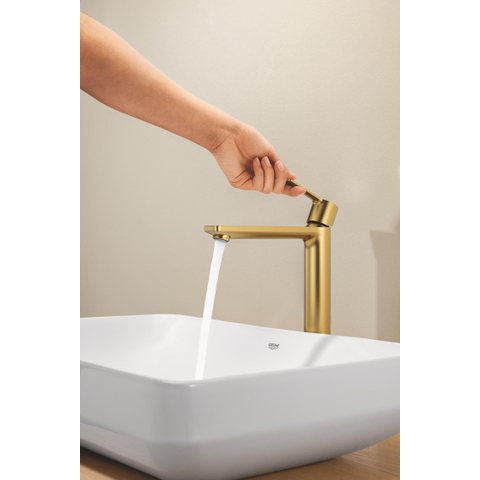 GROHE Lineare New wastafelkraan - xl-size - geborsteld cool sunrise (goud) SW1477507