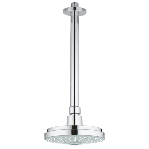 GROHE Rainshower Bras de plafond - 29cm - rosace ronde - chrome 0430076