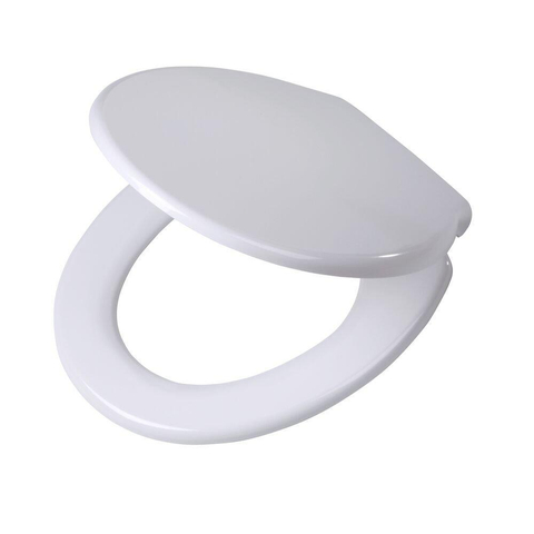 Tiger Abattant WC Burton fermeture amortie Duroplast Blanc 37.3x5.5x44.2cm SW25336