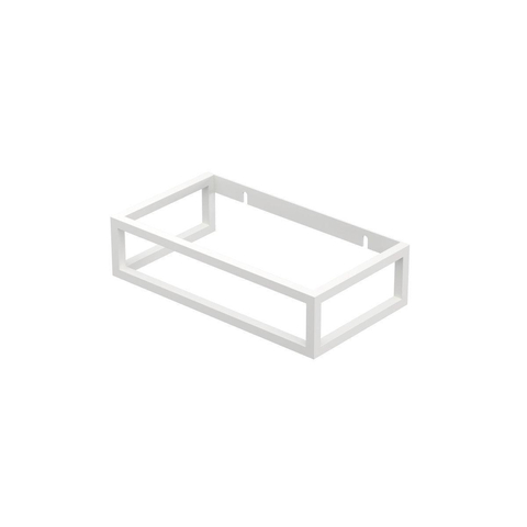 INK Frame 40x22x10cm - tbv Fontein - 40x22cm - staal wit mat TWEEDEKANS OUT14920