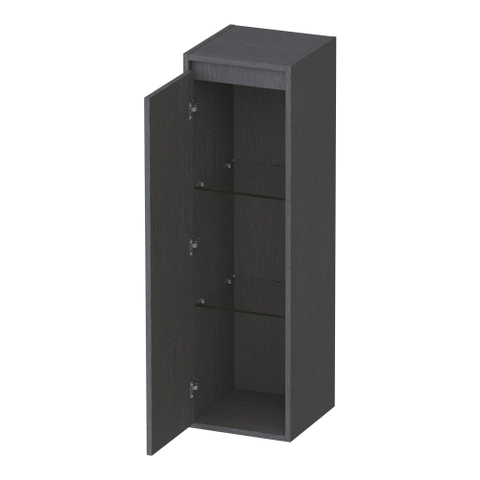 BRAUER Adore armoire de salle de bains - 120x35x35cm - avec 1 porte sans poignée, charnières à gauche Timber Grey SW1198190