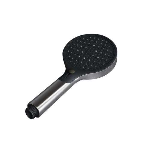 Hotbath Cobber Regendoucheset - inbouwkraan - thermostatisch - 20cm hoofddouche - handdouche - geborsteld nikkel (RVS) SW1437747