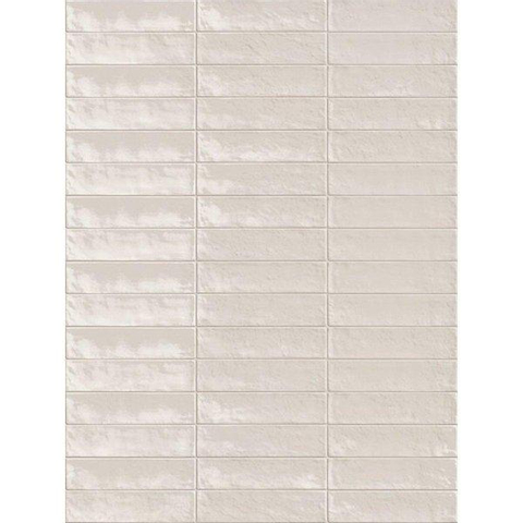 ÉCHANTILLON Ceralto Ivarno Grain Carrelage mural 6x24cm 10mm Bianco SW912759