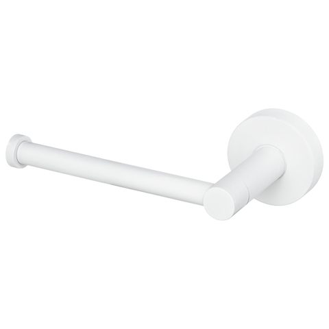 Haceka Kosmos Porte-rouleau de papier toilette - sans clapet - forme en L - blanc mat SW654092