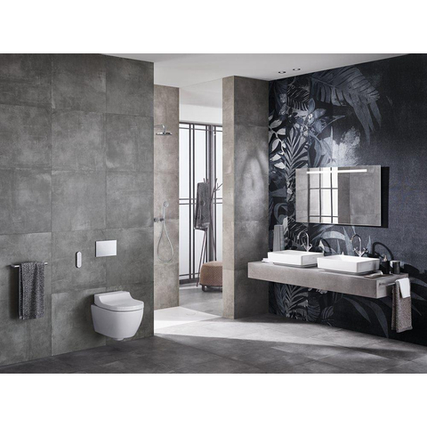 Geberit AquaClean Tuma Comfort Douchewc - spoelrandloos- wand - rimfree - glans wit SW87551