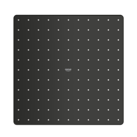 GROHE Rainshower Mono 310 douche de tête - 31x31cm - 1 jet - noir mat SW1477581