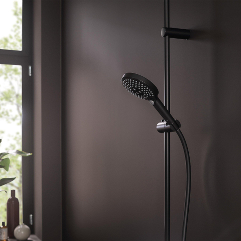 Hansgrohe Raindance Select S RD Sel S - handdouche 120 - 3jet PowderRain - ecosmart - mat zwart SW1382776