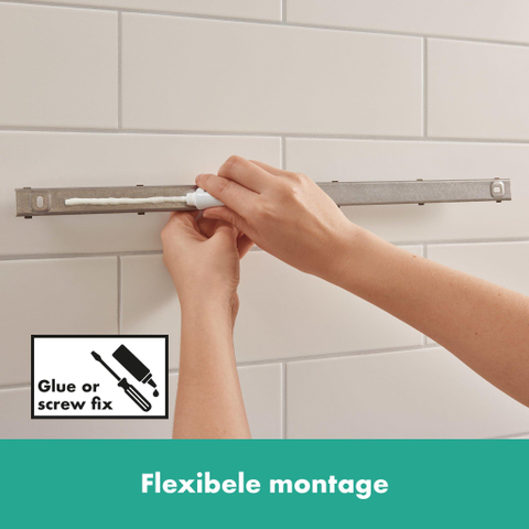 Hansgrohe Wallstoris Wandelement - 70x3.3x1.2cm - mat wit SW651650