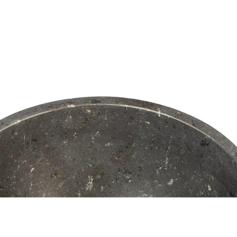 FugaFlow Efficiente Vasque - 21x21x12cm - ronde - pierre naturelle - foncé SW1468925