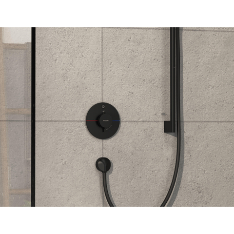 Hansgrohe Showerselect comfort s Thermostaat - inbouw - 1 functie - mat zwart SW917928