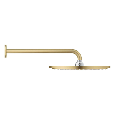 Grohe Rainshower Cosmopolitan 310 Hoofddouche - 31cm - 1 straalsoort - wandarm 38cm - brushed cool sunrise (goud) SW98873